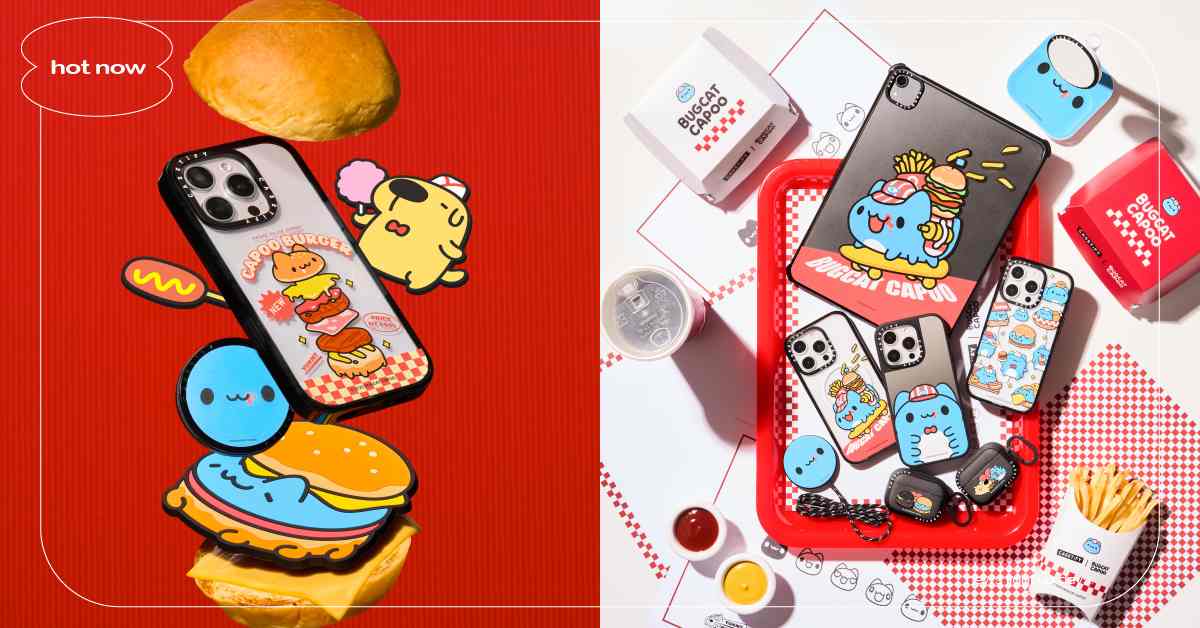 CASETiFY「貓貓蟲咖波」聯名開賣！大臉咖波手機殼萌翻、限量禮盒包裝太犯規 貓貓蟲咖波、CASETiFY、CASETiFY手機殼、CASETiFY聯名、貓貓蟲咖波CASETiFY