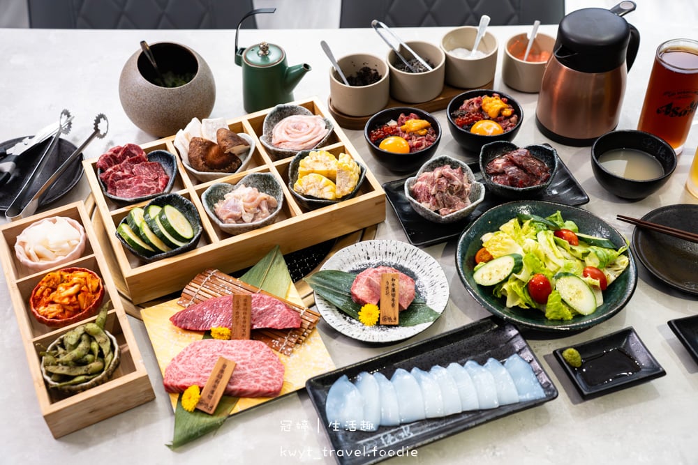 燒肉自己烤6折！日本A5和牛專賣，松露醬無限續，桃園包廂餐廳推薦_2025菜單 