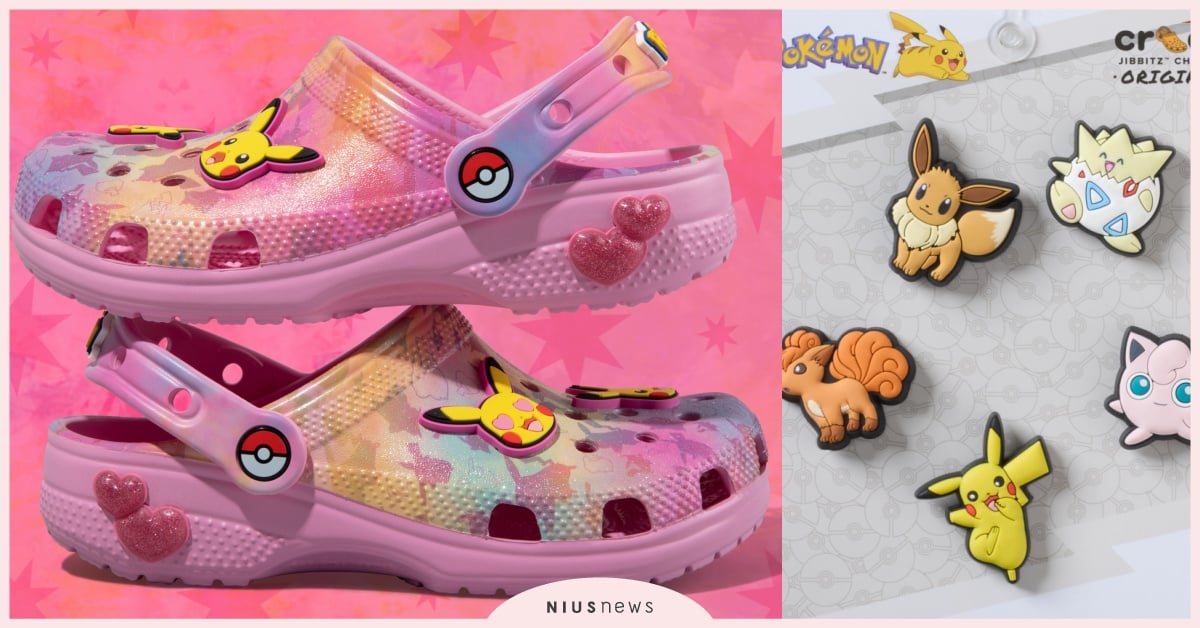 Crocs寶可夢聯名「皮卡丘、伊布洞洞鞋」台灣開賣！鞋扣！超萌寶可夢變鞋扣超欠收服 Crocs寶可夢、寶可夢聯名、Crocs洞洞鞋、Crocs聯名、寶可夢鞋子