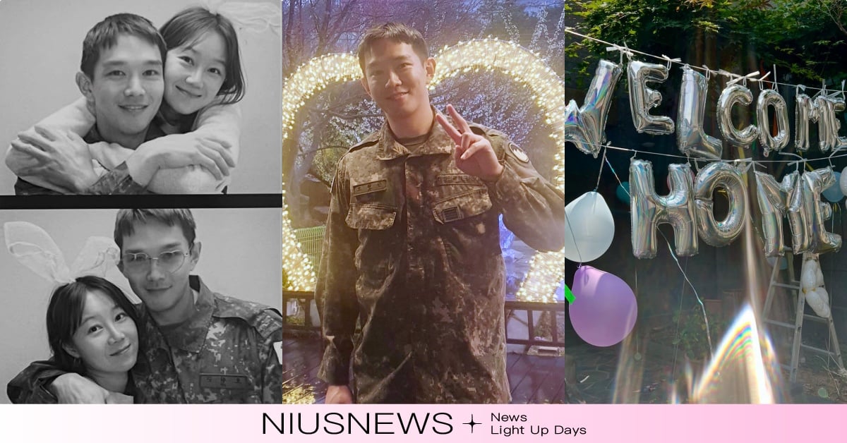 孔曉振等到了！老公退伍曬「臉貼臉親密合照」高甜放閃，愛巢小驚喜曝光網讚：像浪漫電影 孔孝真結婚、KevinOh當兵、KevinOh兵役、孔曉振綜藝、孔曉振KevinOh退伍