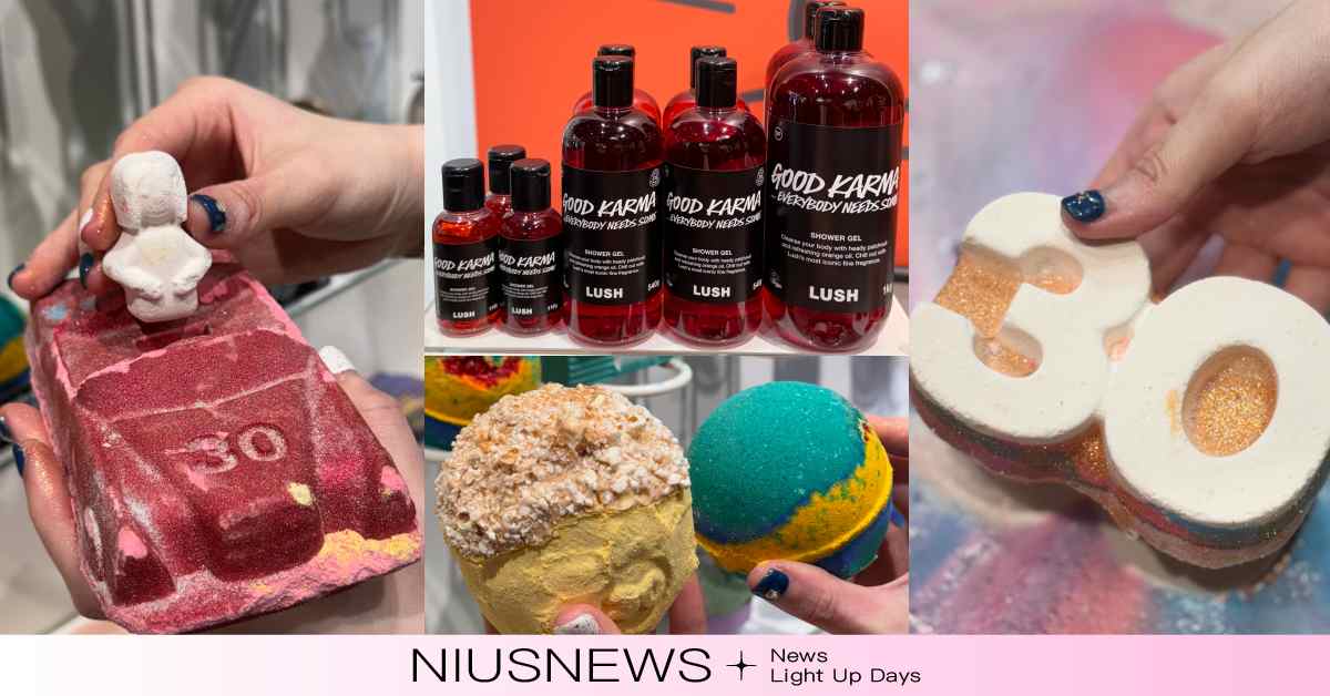 泡澡控買一波！LUSH迎30歲生日推29款全新「汽泡彈」，台灣最熱賣沐浴露香味同步揭曉    汽泡彈、LUSH 