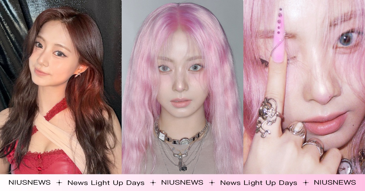 TWICE子瑜回歸「2度染櫻花粉髮」封神登熱搜！芭比指甲、變色瞳孔韓網讚爆：網漫女主 子瑜粉色髮、子瑜台灣演唱會、子瑜預告照、TWICE回歸專輯、TWICE演唱會高雄