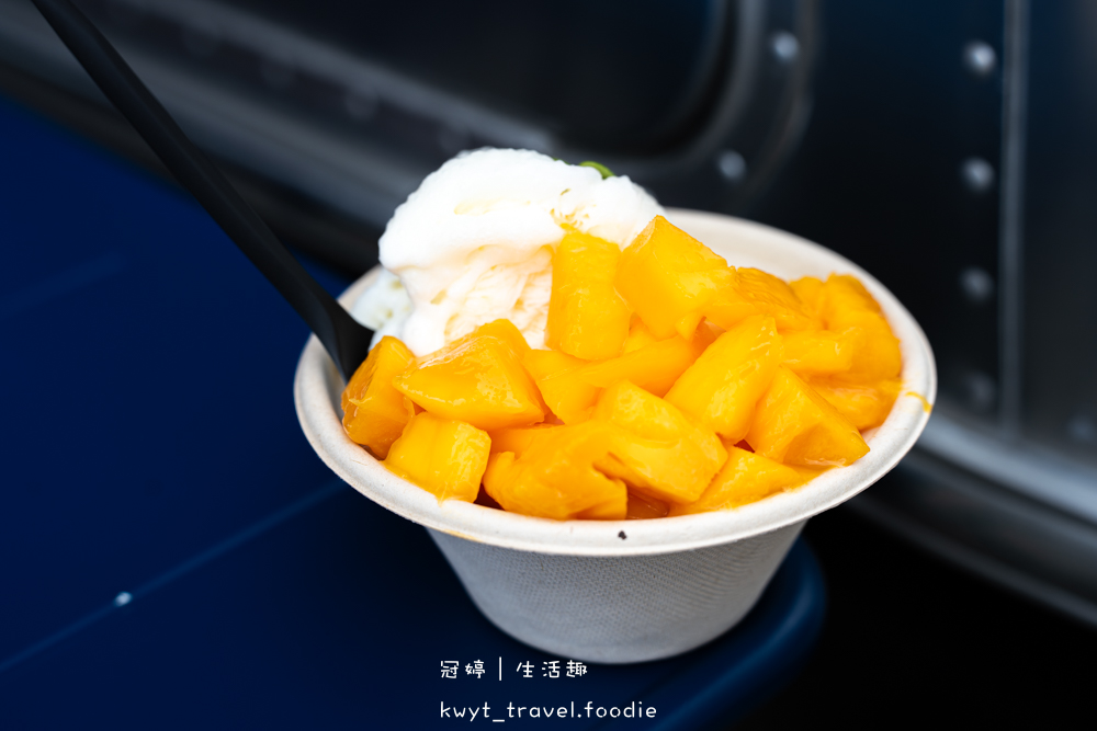 台東最新打卡美食，露營車雪花冰店，雪花冰70元起，台東市下午茶推薦_2025菜單 