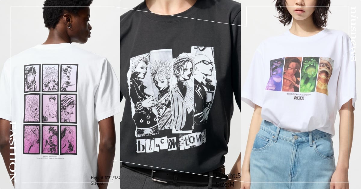 UNIQLO「3大大師級聯名」台灣開賣！《鬼滅之刃》九柱合體、穿上矢澤愛40週年紀念神作 UNIQLO聯名、UNIQLO聯名鬼滅之刃、UNIQLO聯名矢澤愛、UNIQLO聯名ONEPIECE海賊王、鬼滅之刃聯名
