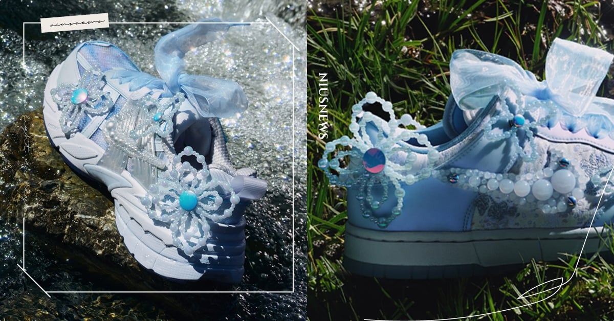 花精靈的球鞋！NIKE設計師聯名「花朵串珠鞋」台灣開賣日期公開，空靈藍＋透紗鞋帶超美 NIKE聯名、NIKE、NIKE聯名花朵鞋、SusanFang聯名鞋、NIKESusanFang