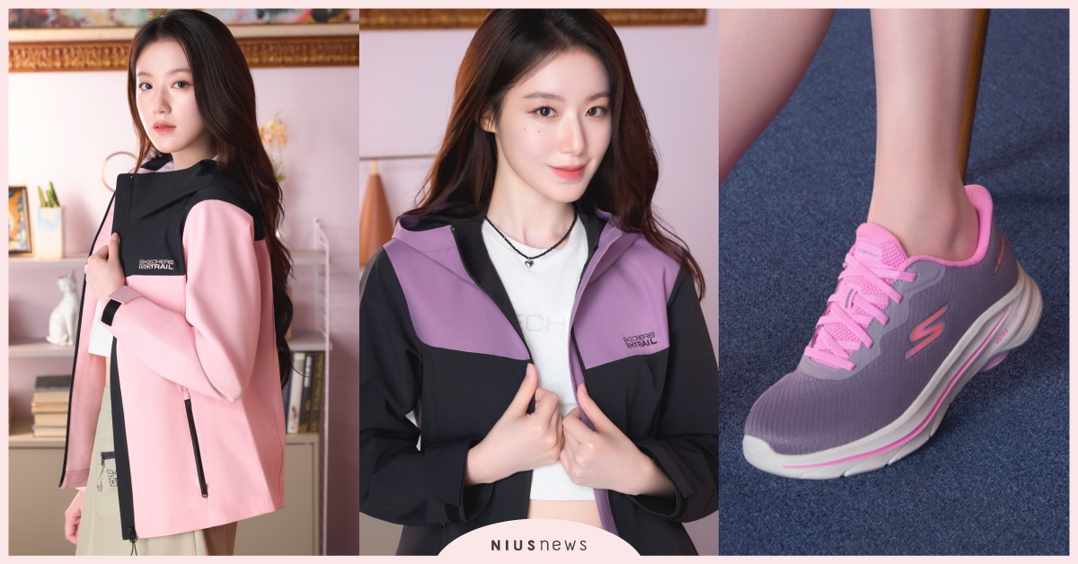 i-dle舒華「6大SKECHERS同款」台灣開賣！健走鞋、防水外套BABY BOSS御用必包色 舒華同款運動鞋、舒華快閃店、SKECHERS代言、舒華代言、舒華運動鞋