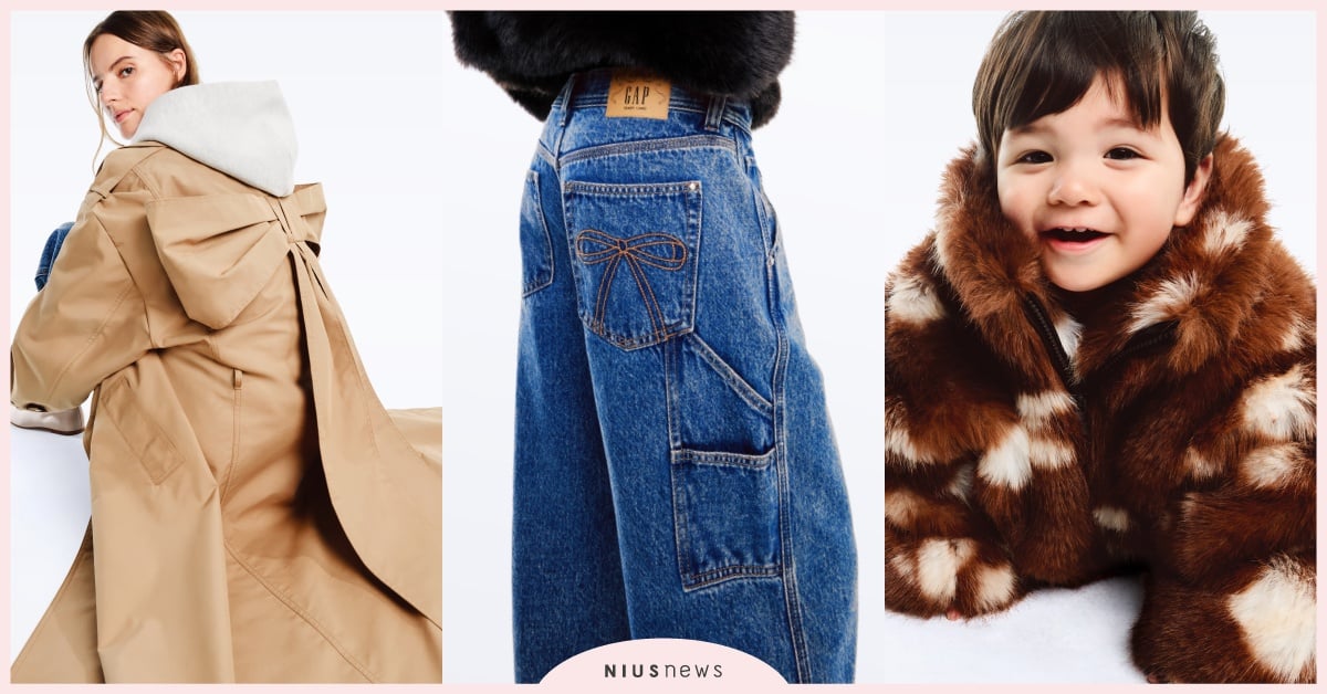 Gap聯名BLACKPINK愛牌「超大蝴蝶結風衣、芭蕾舞鞋毛衣」台灣開賣！夢幻童裝也必買 Gap、Gap台灣、Gap熱賣、Gap牛仔褲、Gap低腰牛仔褲