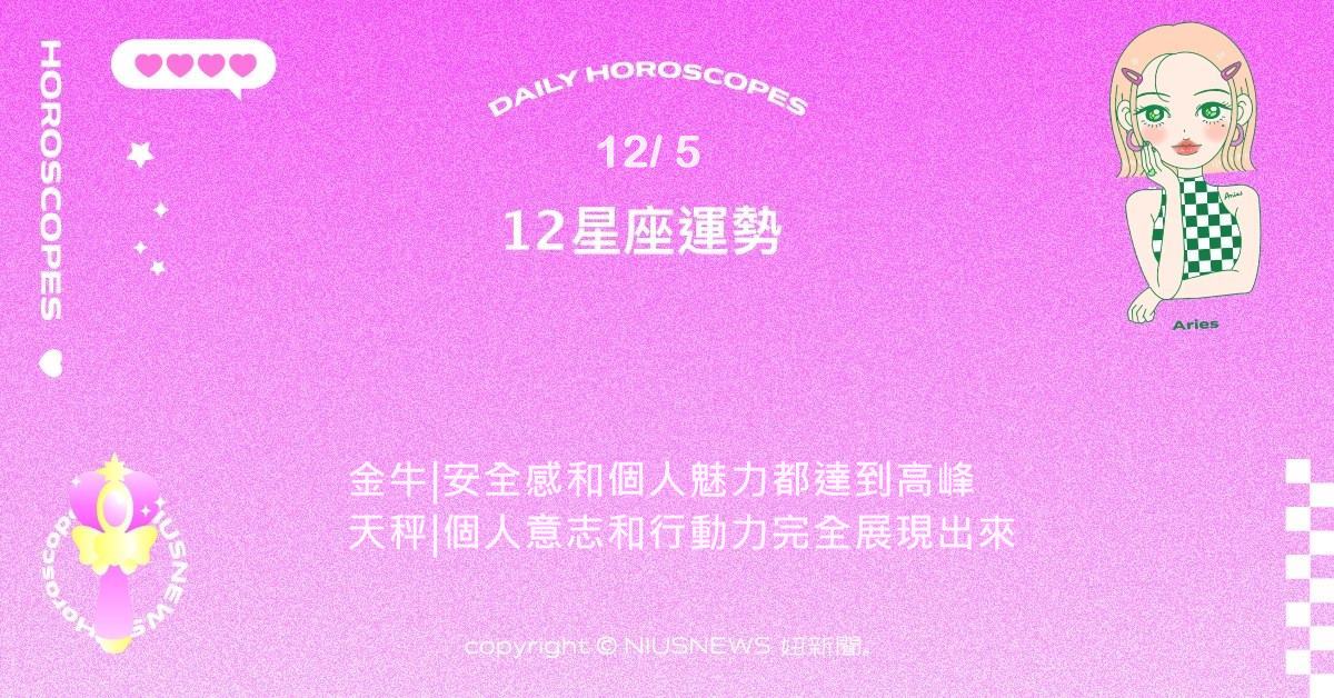 12/5星座點點名：處女日常效率提升細節執行到位。每日星座進化2.0 星座運勢、當日運勢、星座點點名、每日星座進化2.0