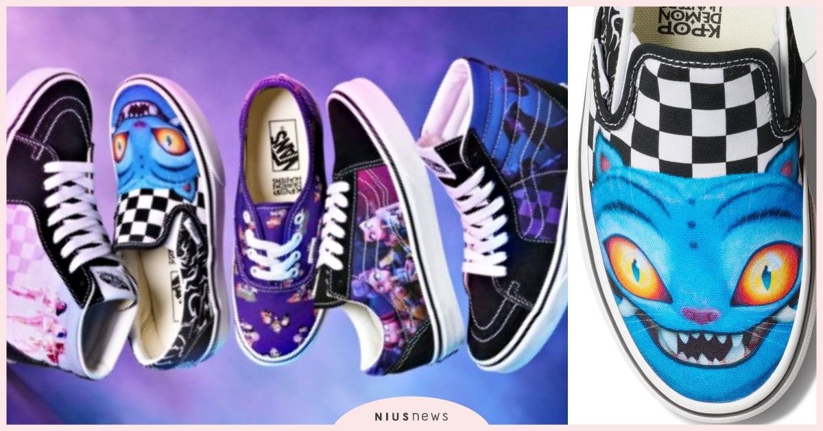 Derpy老虎鞋超萌！Vans「9雙Kpop獵魔女團聯名鞋」台灣開賣，Saja Boys全員召喚回歸 Vans聯名、VansKpop獵魔女團、Kpop獵魔女團聯名、Kpop獵魔女團鞋子、Kpop獵魔女團運動鞋、HUNTRIX聯名、SajaBoys聯名