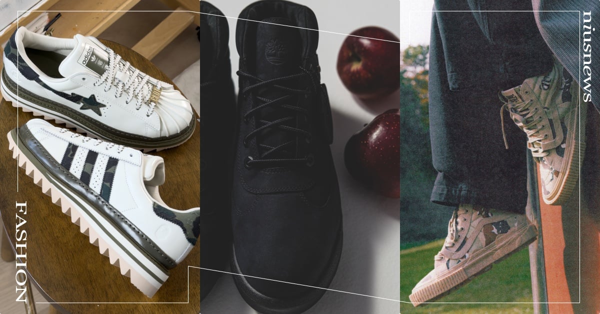 6款秒殺級「三方聯名運動鞋」推薦！陳冠希操刀貝殼頭adidas、BEAMS獨家蘋果靴必收 夢幻聯名球鞋、2025聯名球鞋、明星聯名鞋、NewBalance聯名鞋、陳冠希聯名鞋、三方聯名運動鞋、adidasOriginals陳冠希、Vans聯名鞋、Timberland聯名鞋