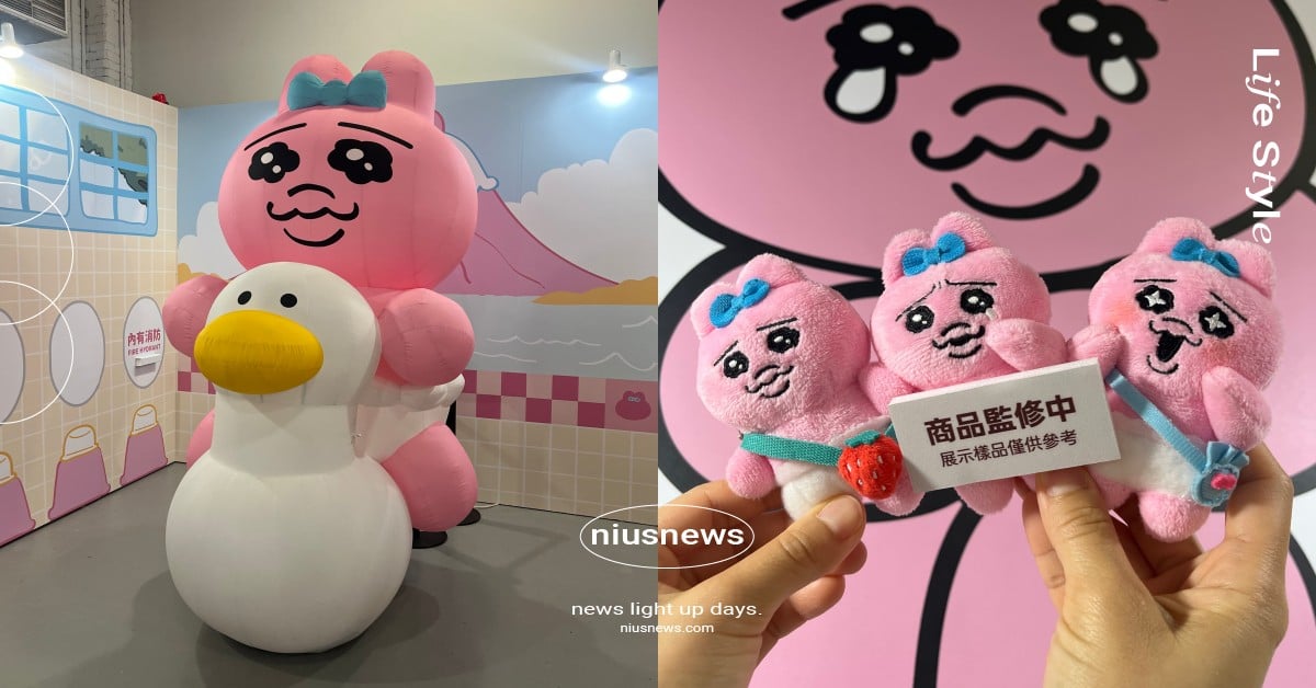 《褲褲兔》快閃店華山免費入場！大型褲褲兔氣偶必拍、限定外帶餐點超欠吃 褲褲兔、內褲兔、褲褲兔快閃店、褲褲兔華山快閃店、褲褲兔台灣快閃店、內褲兔快閃店、華山快閃店