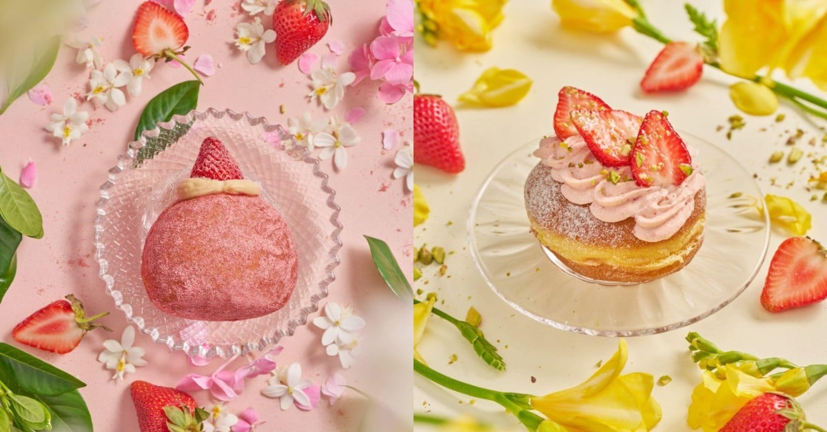 雪系町生ドーナツ進駐誠品南西快閃店！2026草莓季限定生甜甜圈與夢幻大福登場 雪系町生ドーナツ、誠品南西、草莓季、生甜甜圈 、台北快閃店