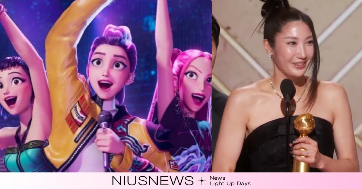 打敗鬼滅之刃！《Kpop獵魔女團》拿「2026金球獎最佳動畫」雙冠王，真人魯米淚崩了 Kpop獵魔女團、Kpop獵魔女團金球獎、Kpop獵魔女團葛萊美、第83屆金球獎、第83屆金球獎得獎名單