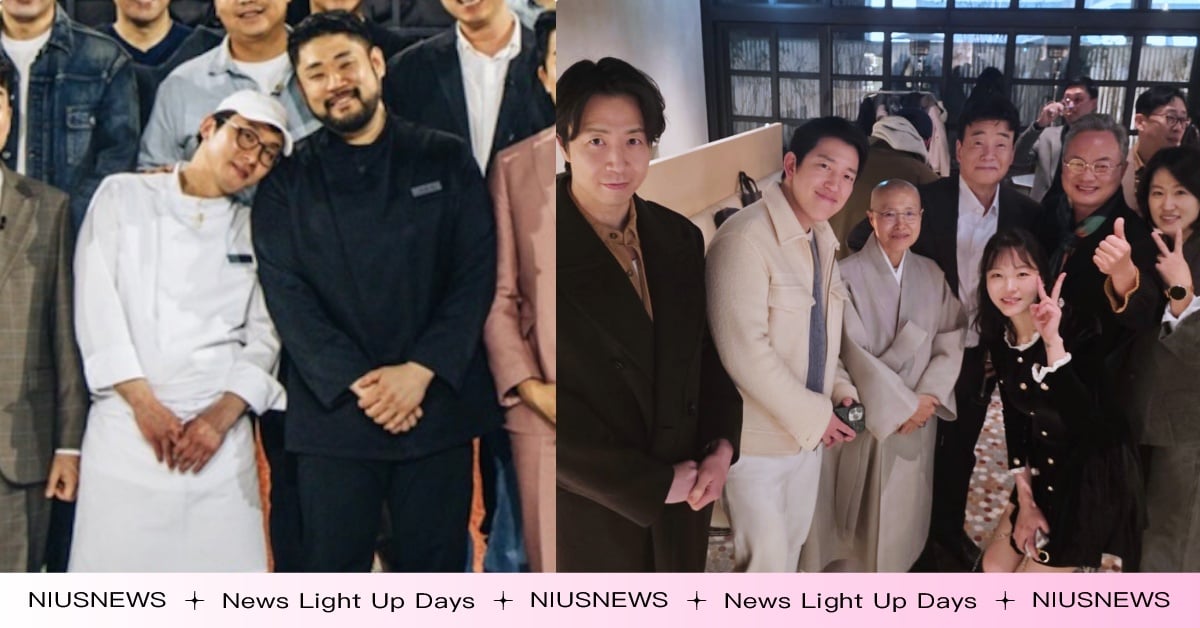 《黑白大廚2》決賽後「崔康祿嬌羞靠著料理怪物」合照曝！1、2季35張私下聚會照公開 黑白大廚2決賽、黑白大廚2白湯匙、黑白大廚、黑白大廚料理階級大戰、黑白大廚2冠軍、韓國綜藝、Netflix韓綜、Netflix黑白大廚