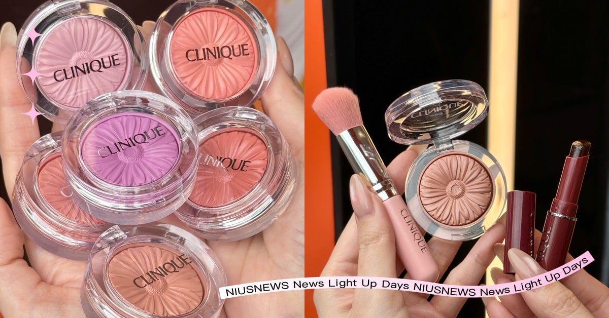  「小花腮紅」降500元！倩碧進駐康是美推獨家組合「買一送二」，超甜價入手小花腮紅、邊佑錫同款黑蜜潤唇膏 小花腮紅、倩碧、康是美、邊佑錫