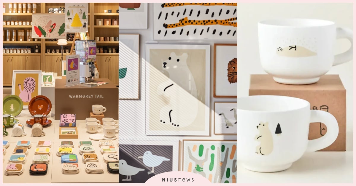 脆上爆紅韓國Warmgrey Tail來台快閃！瑪黑信義店「耍廢系商品」、聯名下午茶必打卡 韓國插畫WarmgreyTail、WarmgreyTail瑪黑家居、WarmgreyTail、WarmgreyTail信義區、WarmgreyTail快閃店、瑪黑家居快閃店、瑪黑家居信義店