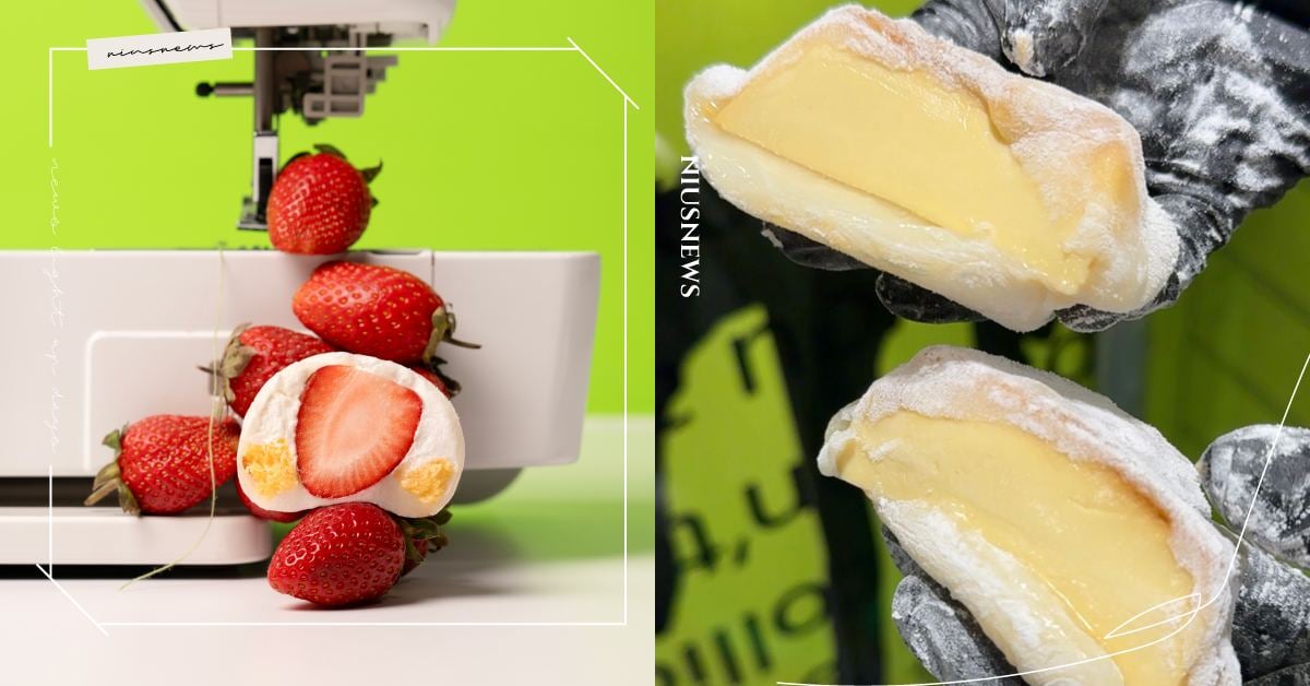 包入一整顆布丁超狂！COMEME全新甜點品牌COMEPOP開賣大福，草莓蛋糕口味爆卡士達餡 大福、COMEME、COMEPOP、快閃店、