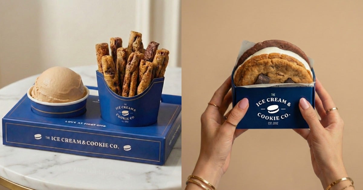 信義區 The Ice Cream & Cookie Co.「冰淇淋配薯條餅乾」全球首賣！狂推288種神組合，男神錦榮也淪陷 #TheIceCreamCookieCo、#ICC、#冰淇淋、#軟餅乾、#薯條餅乾、#冰淇淋餅乾三明治、#信義區美食、#甜點控、#全球首賣