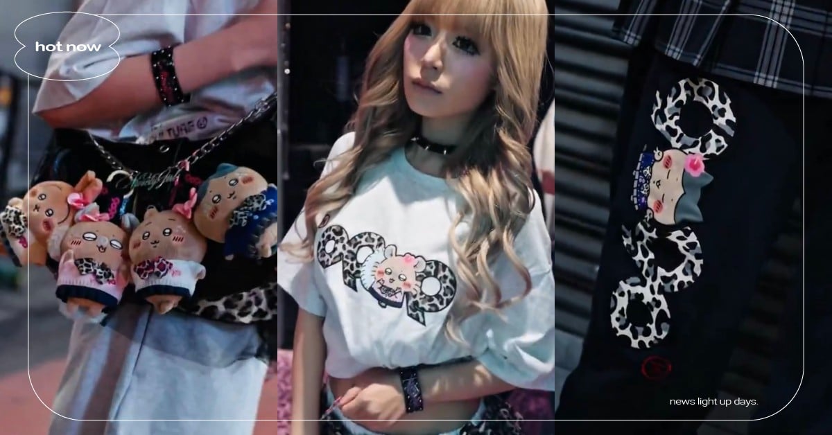 《吉伊卡哇》日潮牌9090聯名！小八貓＆兔兔變身澀谷辣妹、小麥肌膚玩偶可愛爆擊 吉伊卡哇、吉伊卡哇9090、吉伊卡哇聯名、吉伊卡哇潮牌聯名、吉伊卡哇澀谷辣妹、吉伊卡哇曬黑、吉伊卡哇小麥肌