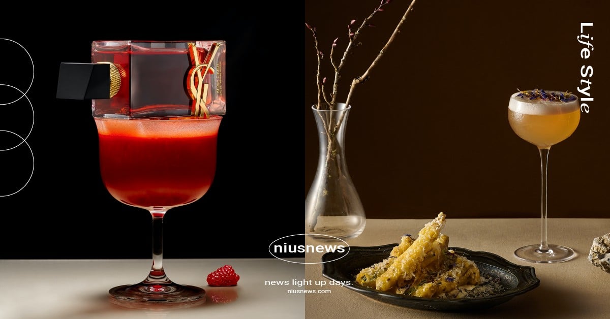 YSL×嵩sung跨界聯動！經典自由不羈系列入菜，7大聯名餐點＋調酒一次看 YSL、YSL香水、YSL自由不羈香氛、YSL沁心之果YSL、聯名、YSL餐點、YSL創意料理、嵩sung