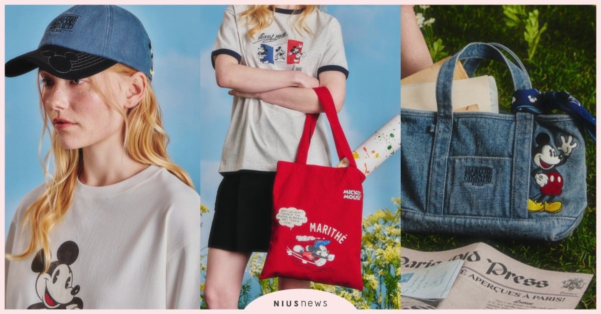 高允貞愛牌M+FG「16款迪士尼聯名」台灣開賣！米奇牛仔帽、帆布包必收 MARITHÉ + FRANÇOIS GIRBAUD、高允貞愛牌、M+FG、迪士尼聯名、M+FG迪士尼