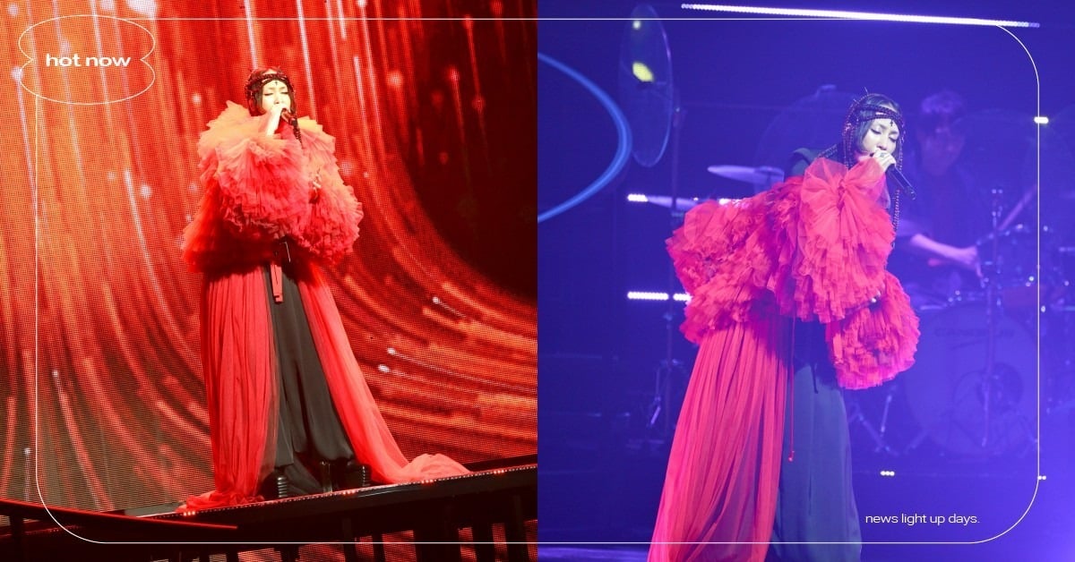 中島美嘉北流開唱失誤變驚喜！笑喊「自己才是最嚇到的人」，見歌迷手幅應援感動流淚 中島美嘉、中島美嘉台灣、中島美嘉演唱會、中島美嘉北流、中島美嘉北流演唱會