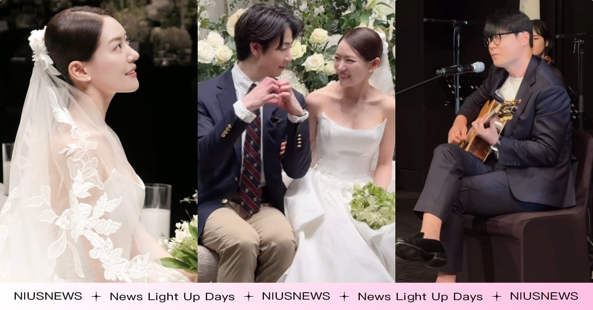 《黑白大廚》中餐女神朴恩影「超美婚禮畫面曝光」！孫鍾元超萌合影、崔鉉碩唱祝歌 黑白大廚、黑白大廚中餐女神、中餐女神結婚、黑白大廚孫鍾元、拜託了冰箱、黑白大廚崔鉉碩
