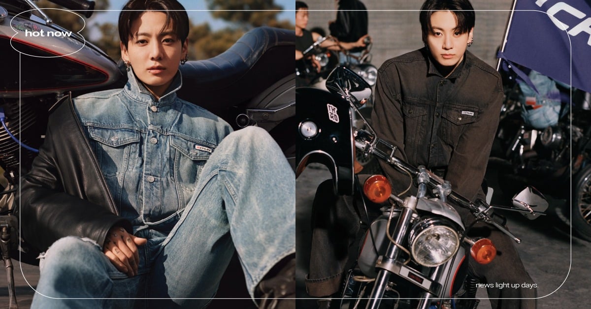 穿上BTS田柾國的重機魂！Jung Kook首個Calvin Klein聯名系列開賣，牛仔外套暗藏金色刺繡簽名 BTS、田柾國、Jung Kook、Calvin Klein、聯名