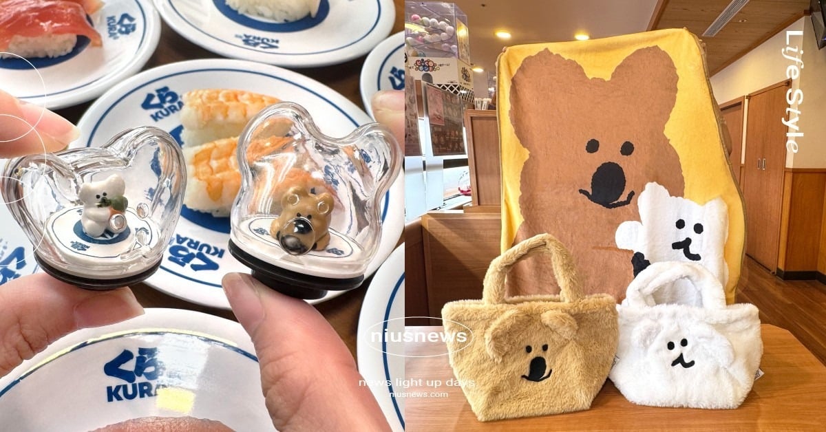 藏壽司「DINOTAENG呆萌町」聯名13款扭蛋！短尾矮袋鼠QUOKKA變身鮮度君、親膚毛毯必收 藏壽司、DINOTAENG、呆萌町、聯名扭蛋、加價購、絨毛提袋、造型毛毯、夏旬滿席