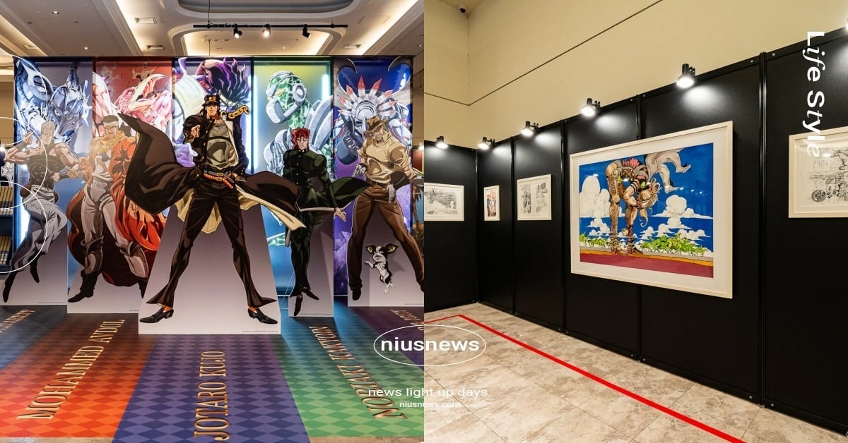 《JoJo的奇妙冒險》原畫展＆快閃店同步開展！60＋飆馬野郎原畫登台，主角立牌打卡點重磅登場 JoJo的奇妙冒險、JoJo複製原畫展、JoJo快閃店、JoJo飆馬野郎、JoJo星塵遠征軍