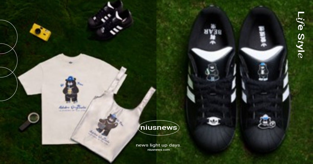adidas Originals 2026「城市限定黑熊系列」登場，貝兒熊暢飲珍奶、彈珠汽水超可愛 adidasOriginals、城市限定黑熊系列、三葉草貝兒熊、台灣黑熊、SUPERSTARII、潮流穿搭、親子穿搭、在地文化