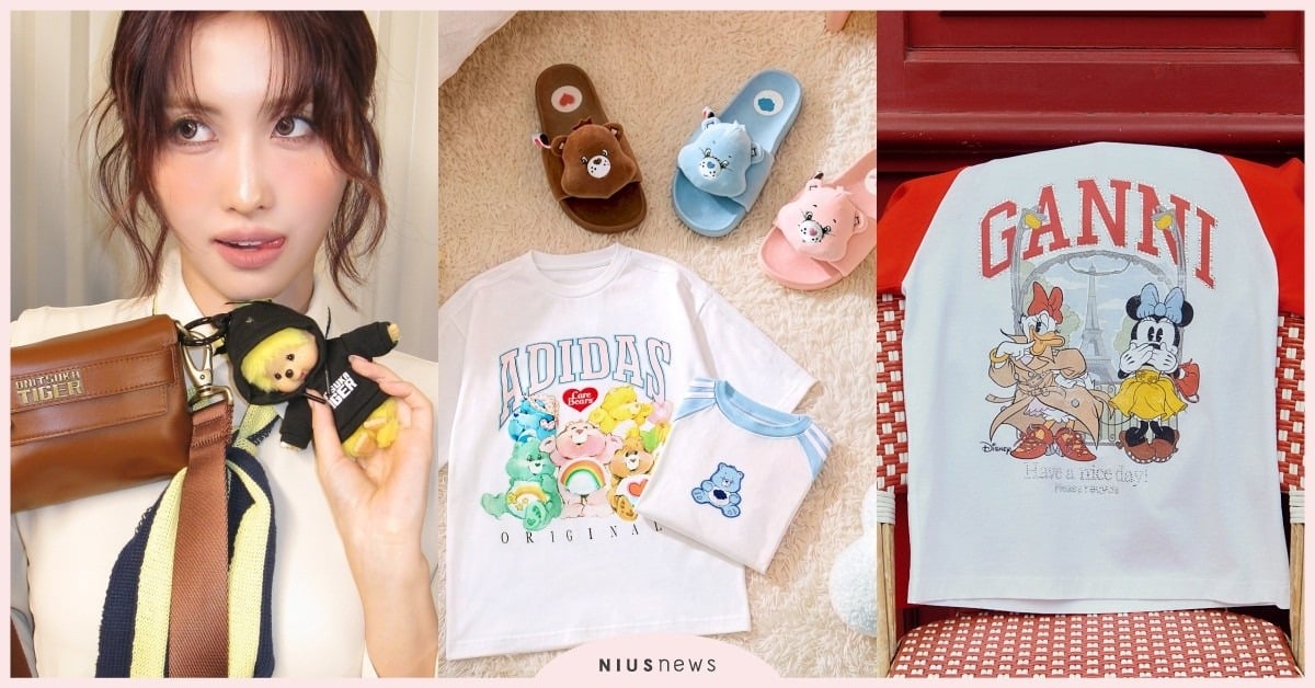 2026夏天16大「超萌話題聯名」！TWICE Momo同款蒙奇奇、adidas彩虹熊拖鞋 TWICE Momo同款、ＭＯＭＯ蒙奇奇、蒙奇奇聯名、Onitsuka Tiger蒙奇奇、蒙奇奇吊飾、adidas Originals   Care Bears、Care Bears聯名、聯名彩虹熊、小林眼鏡數碼寶貝、數碼寶貝聯名眼鏡、GANNI迪士尼、迪士尼聯名
