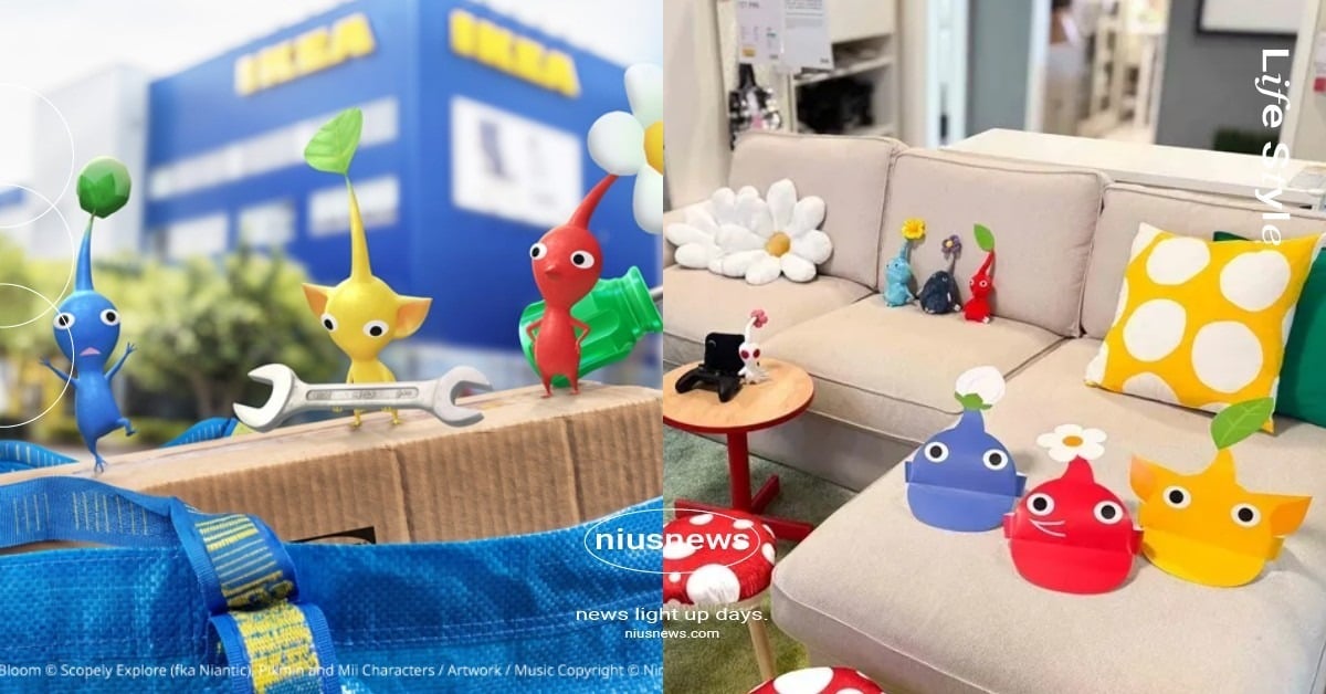皮克敏攻佔IKEA！8大分店限定金色花苗＆專屬明信片必收，完成任務再拿限量感謝小卡 皮克敏、皮克敏IKEA、皮克敏Pikmin、皮克敏PikminBloom、皮克敏金色花苗、皮克敏造型紙帽、皮克敏聯名