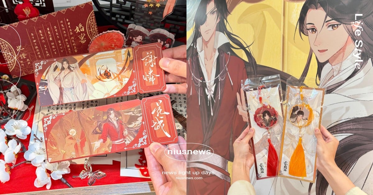 《天官賜福》主題快閃店來了！台灣首發「四靈韻章、歲和紙影」系列，全現貨免預購＋L形沉浸式打卡區 天官賜福、快閃店