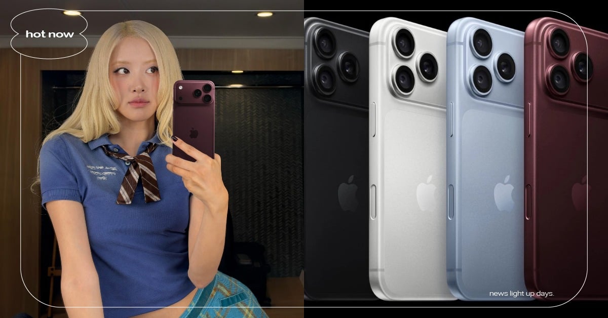 Rosé搶先曬iPhone 18 Pro「勃根地紅」！新色、升級亮點、價格與開賣時間一次看 Rosé、iPhone 18 Pro、勃根地紅、