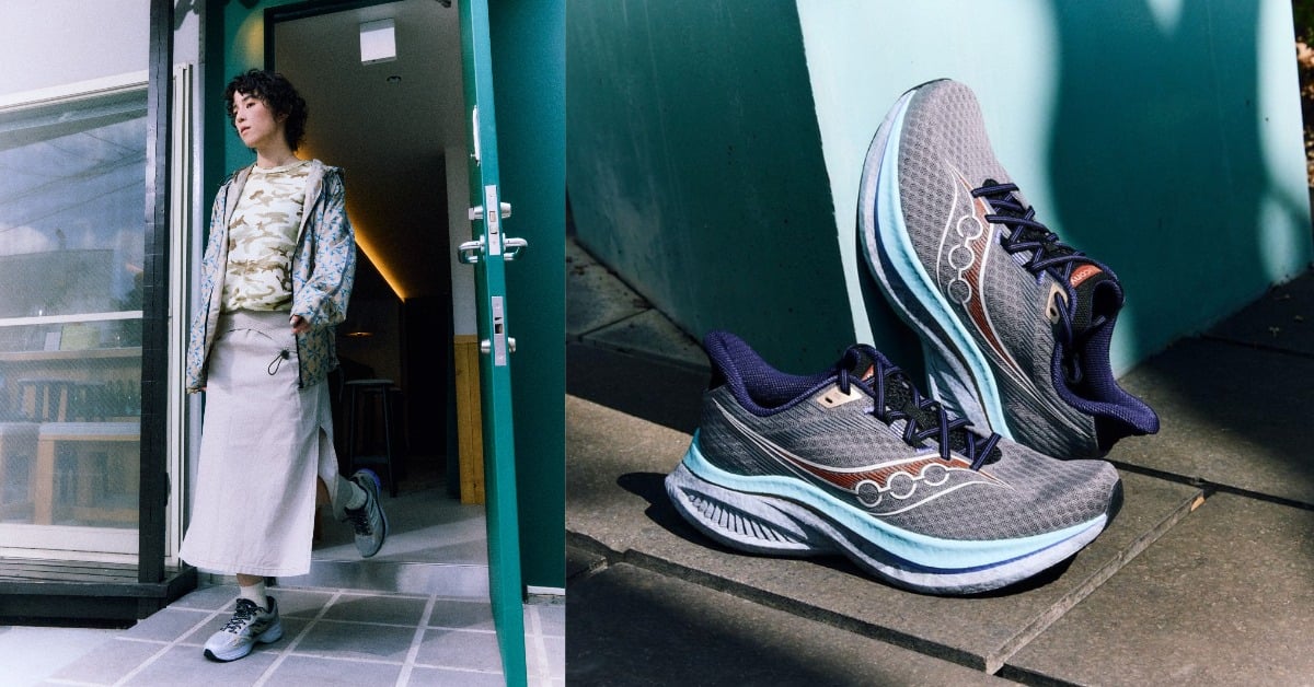SAUCONY 代官山系列 9/19 登場，經典跑鞋變身東京街頭時髦款，最低 5290 元 SAUCONY、DAIKANYAMACollection、代官山系列、跑鞋、時髦穿搭、日系美學、PROGRIDOMNI9、運動時尚