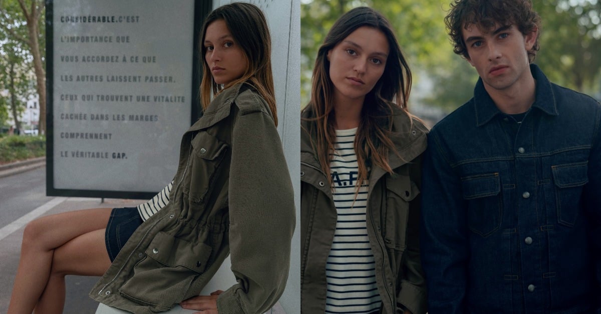 Gap x A.P.C. 聯名系列 10/2 台灣開賣，用丹寧把紐約巴黎風格帶進衣櫥 GapAPC聯名、GAPC、丹寧穿搭、美式休閒、巴黎時尚、秋季新品、統一時代百貨台北店、南港LaLaport