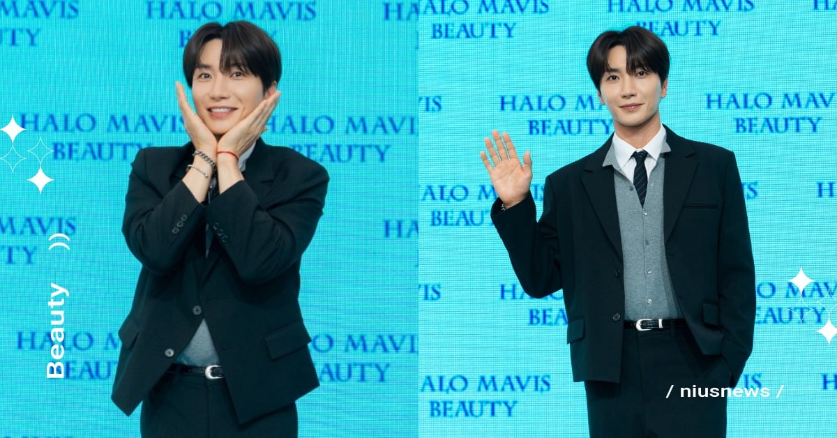 Super Junior利特來台接新代言！43歲自曝初老症狀，私下紓壓靠「狂打掃」 Super Junior、利特、韓星保養、韓星、