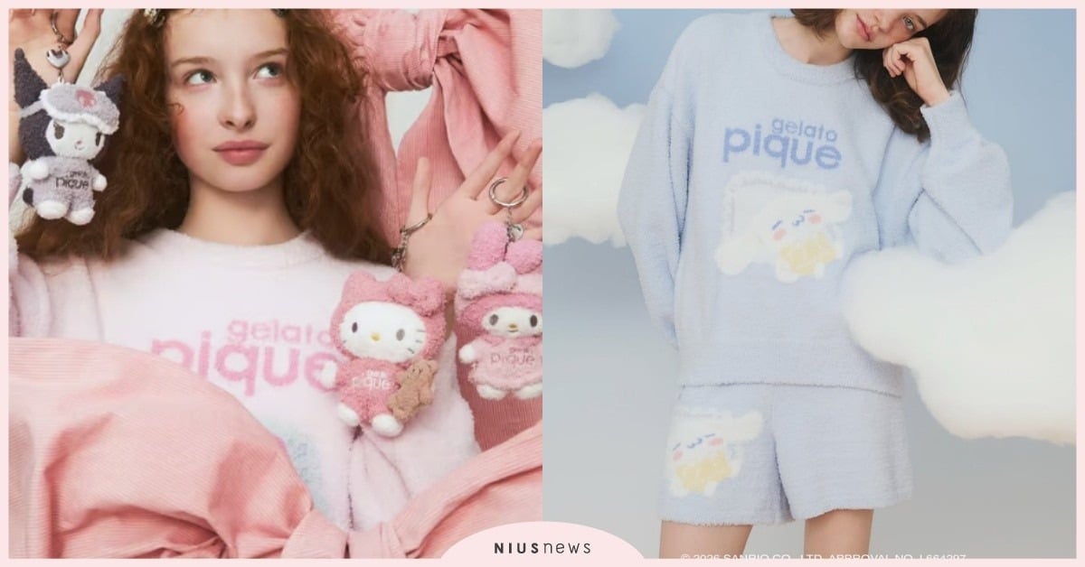 睡衣版Hello Kitty、大耳狗吊飾！日牌「三麗鷗聯名居家服」超萌開賣，酷洛米陪你宅在家 GELATO PIQUE聯名三麗鷗、GELATO PIQUE聯名、GELATO PIQUE聯名三麗鷗台灣、GELATO PIQUE三麗鷗、三麗鷗聯名、三麗鷗聯名居家服、Hello Kitty居家服、大耳狗居家服