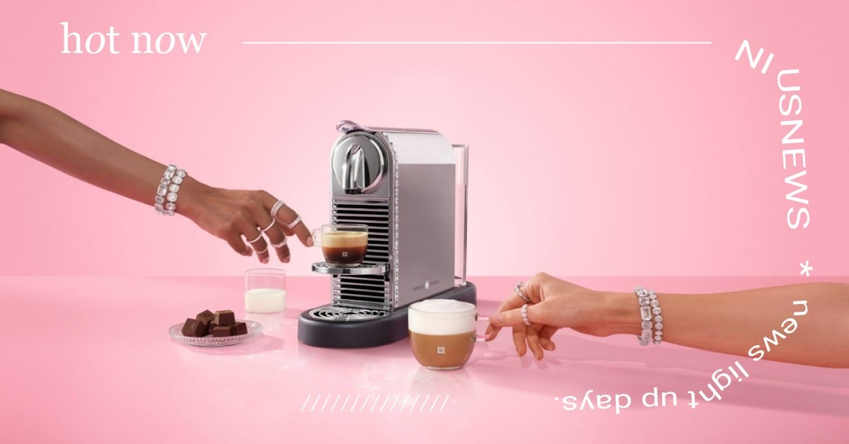 Nespresso × 施華洛世奇聯名咖啡系列登場，把 44 顆水晶鑲進咖啡機太夢幻 Nespresso、Swarovski、聯名咖啡、節慶限定、咖啡機、耶誕倒數月曆、精品咖啡、送禮推薦