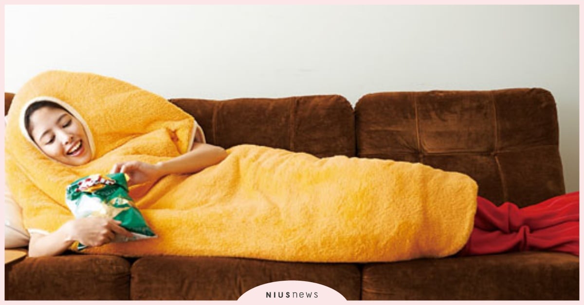 躺著被吃掉也沒關係啊⋯就是要逼你發懶的炸蝦睡袋 炸蝦、睡袋、秋冬、保暖、YOU＋MORE！