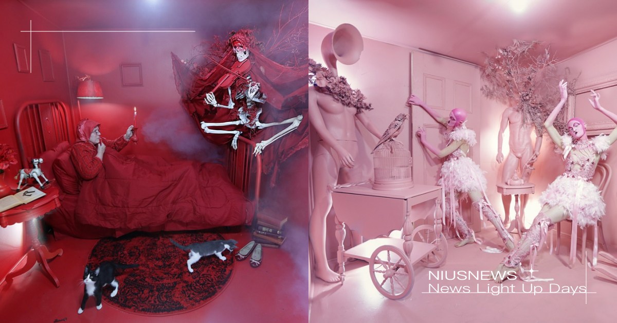 待太久可是會瘋掉的喔！詭譎奇幻的魔力房間攝影 房間、佈置、傢俱、詭譎、可怕