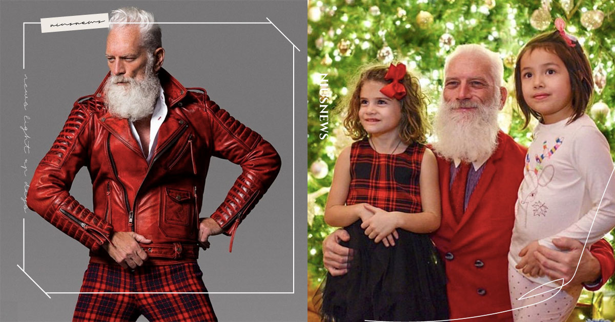 這位聖誕老人可以把自己當禮物嗎？史上最帥氣的時尚聖誕老公公 聖誕老人、時尚聖誕老人、Paul Mason、聖誕節、帥氣