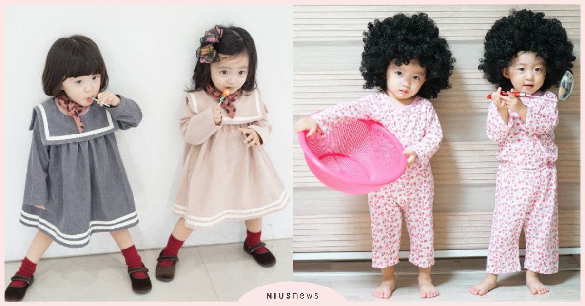 媽媽帶小孩親子節目、爸爸帶小孩綜藝節目？全身搞笑細胞的2歲雙胞胎姊妹 韓國、雙胞胎、可愛、sua_suji、뚜아뚜지