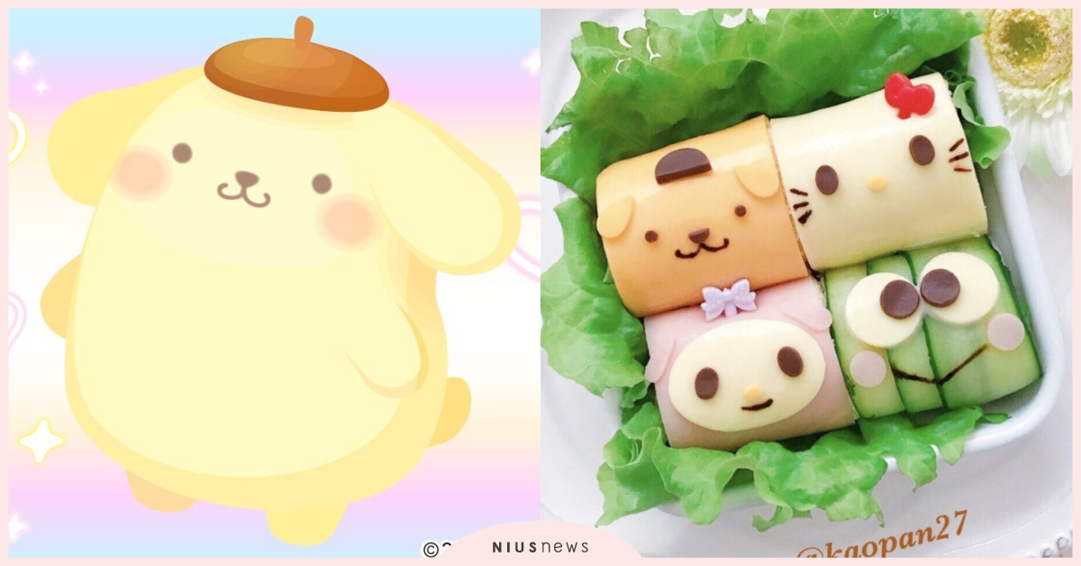 Hello Kitty、布丁狗讓便當更可愛！三麗鷗角色迷你三明治食譜來啦 三麗鷗、