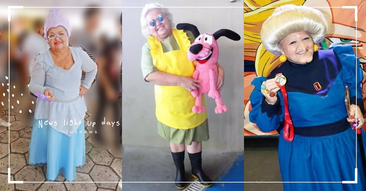 和《膽小狗英雄》裡的茉莉根本87分像！超狂「姨」字輩Coser紅遍網路 Cosplay、特效妝、阿姨、長輩、Solange、Tia sol、巴西