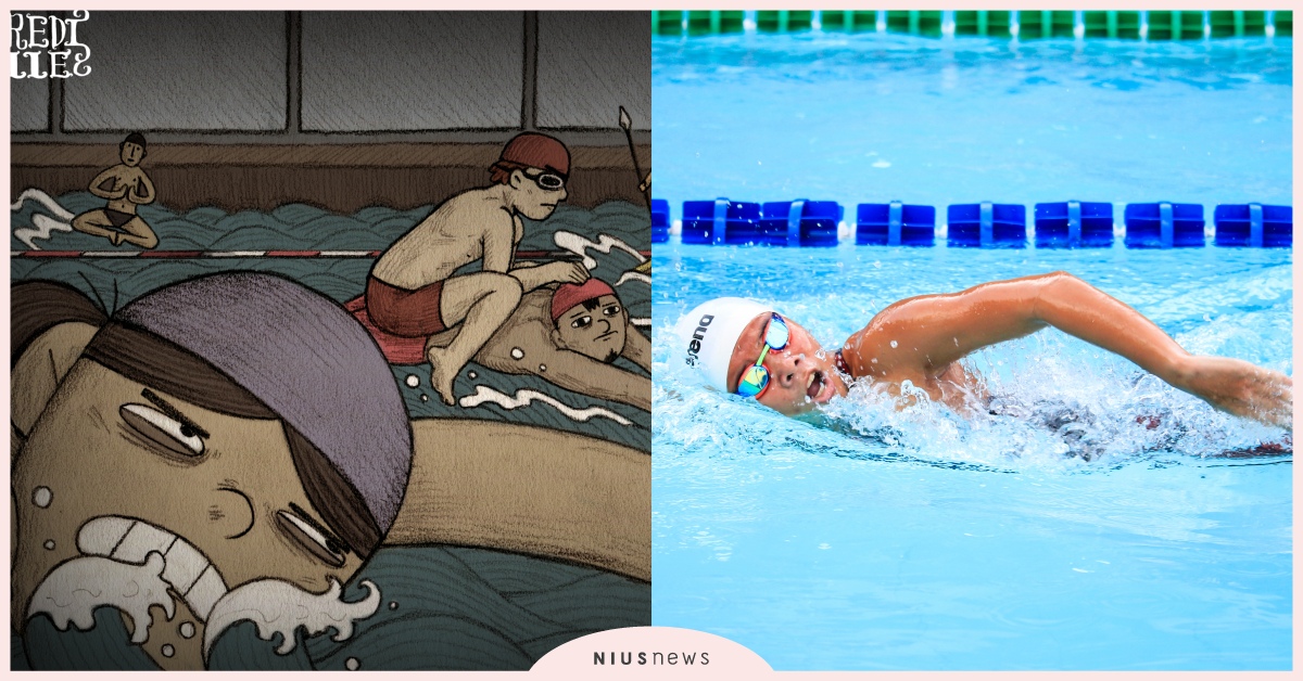 你知道嗎？其實「自由式」比賽用任何方式游都可以喔 冷知識 游泳 freestyle