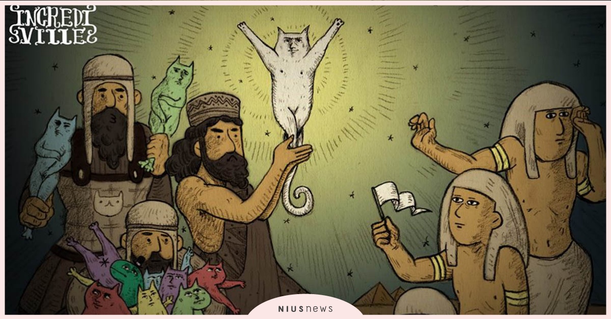 你知道嗎？埃及曾因太愛貓而打輸戰爭喔 冷知識、 貓奴、 古埃及、 貓神