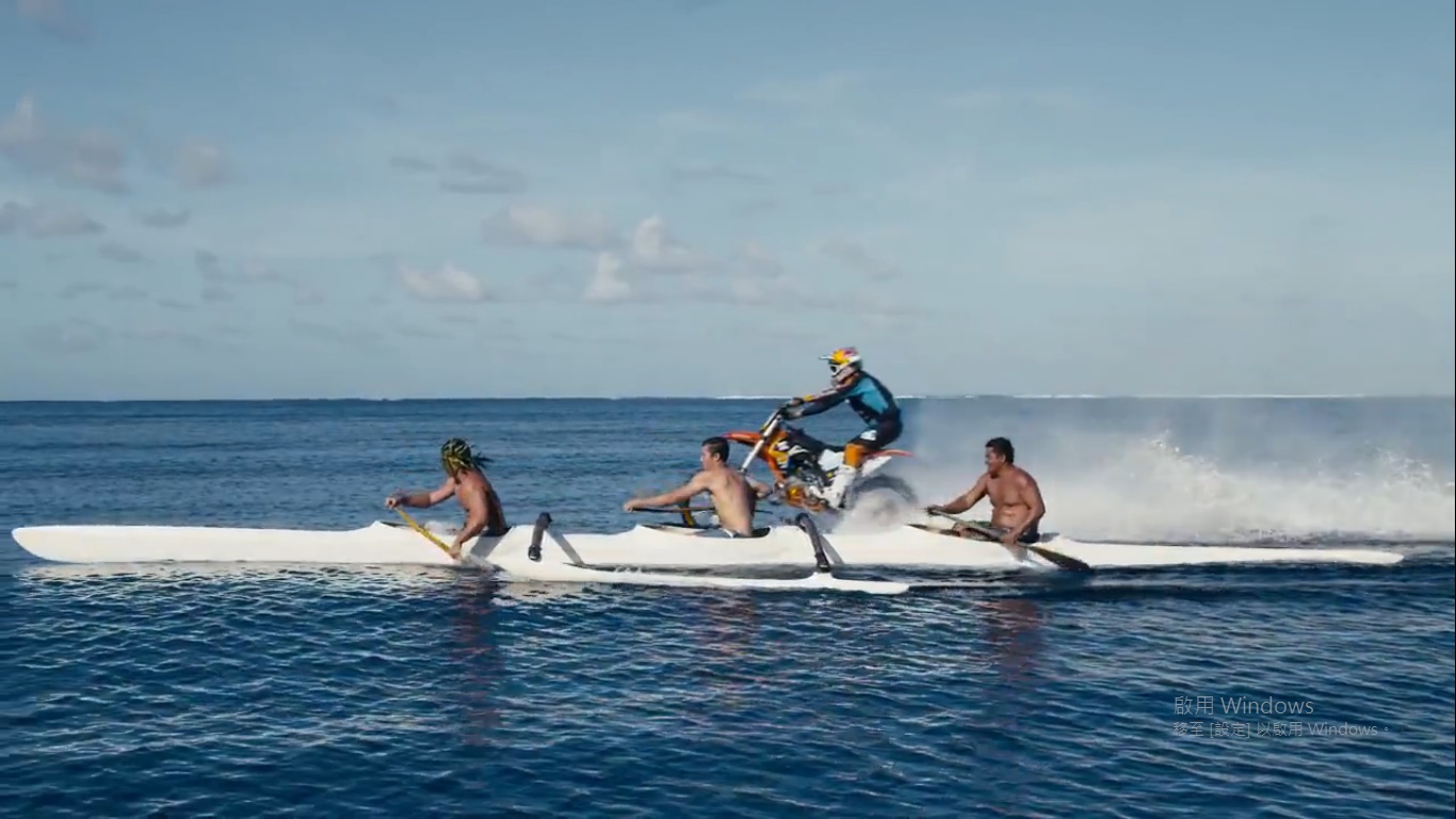 摩托車界傳奇車手震撼世界，重造摩托車的既定印象 robbie maddison、水上摩托車、摩托車、dc shoes、運動品牌廣告、驚嘆