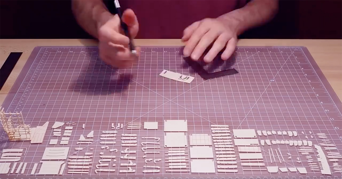 飛機藏在細節裡，用迷你模型帶你一窺究竟 新加坡航空、職人、模型、細節、飛機